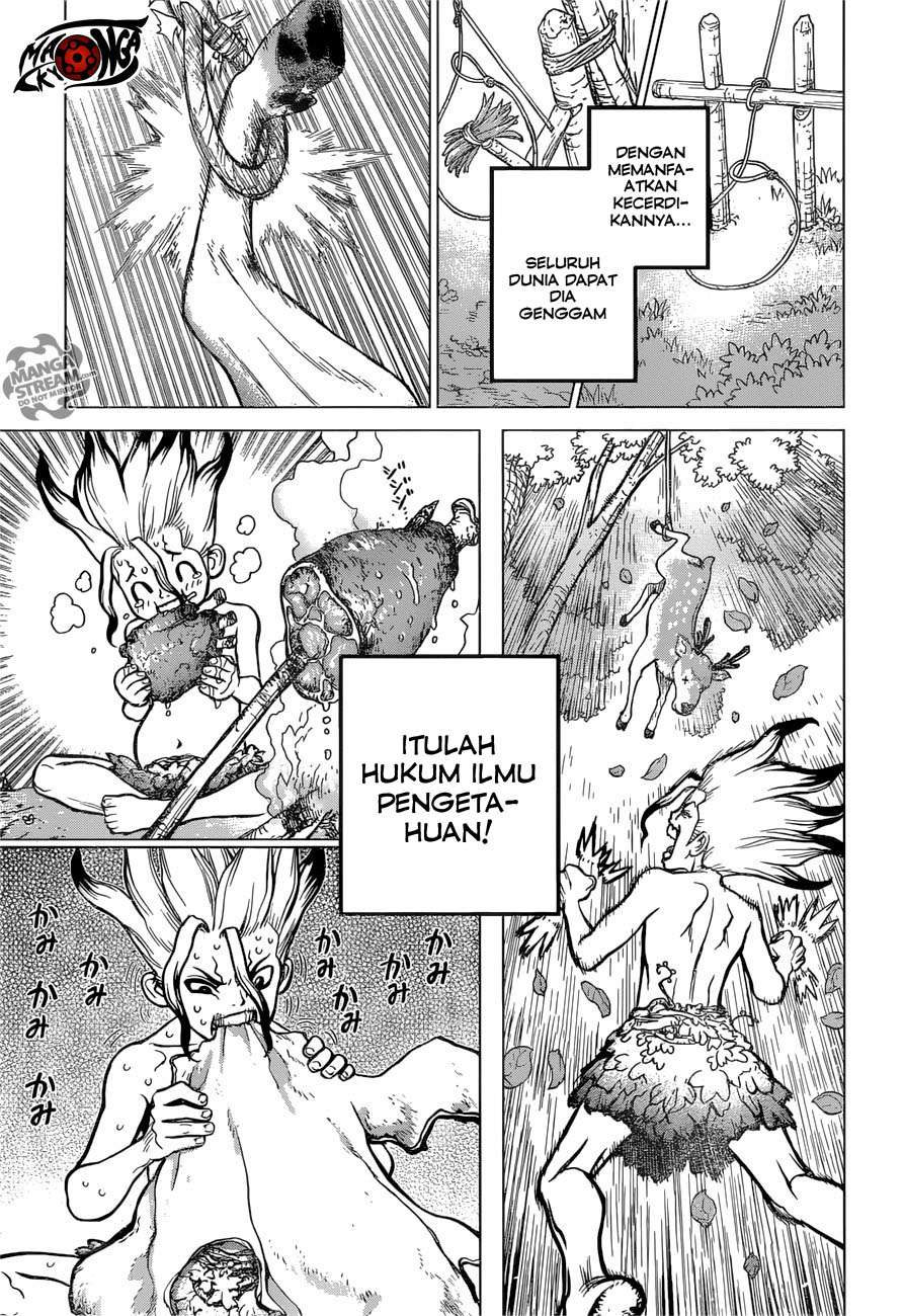 Dr. Stone Chapter 13 - halaman 18
