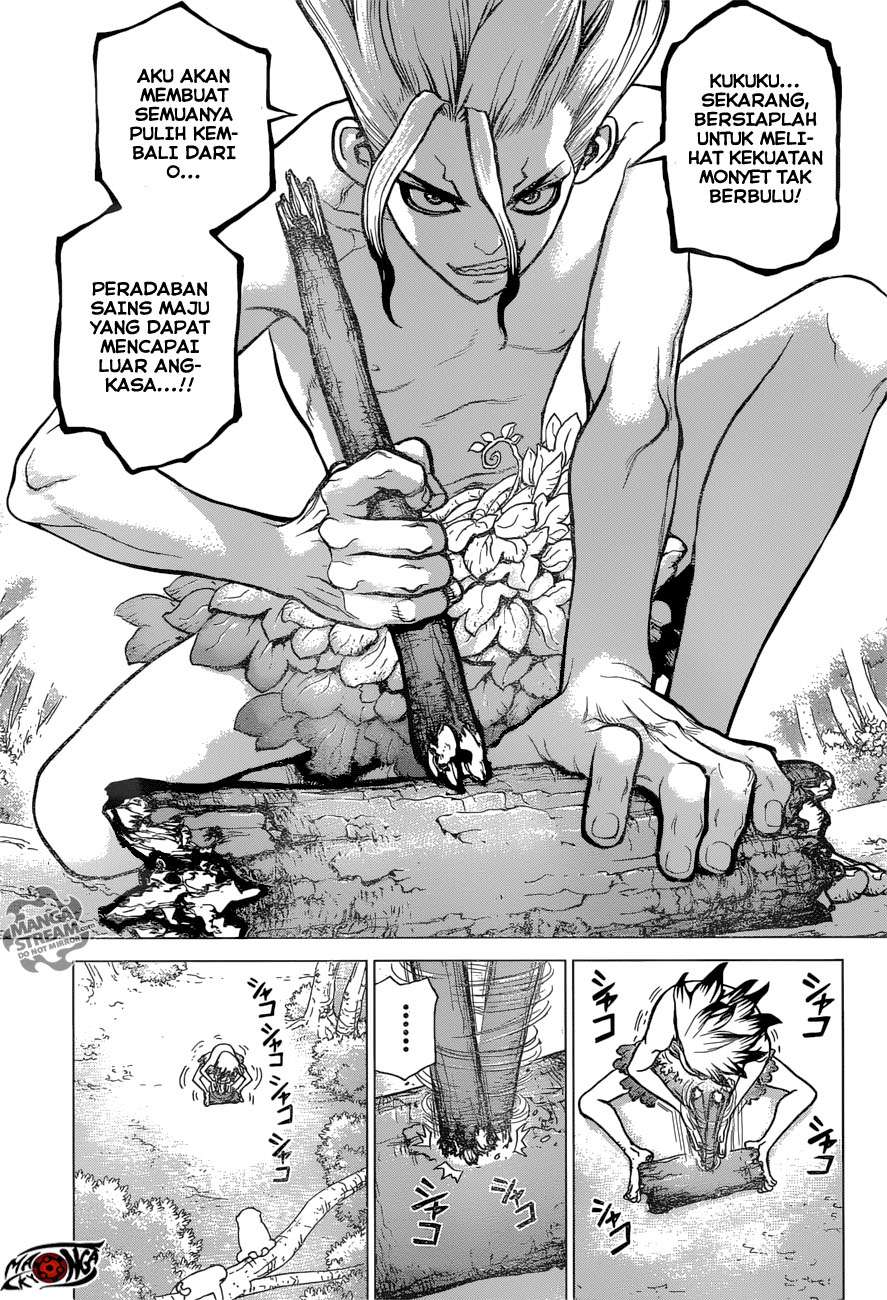 Dr. Stone Chapter 13 - halaman 9