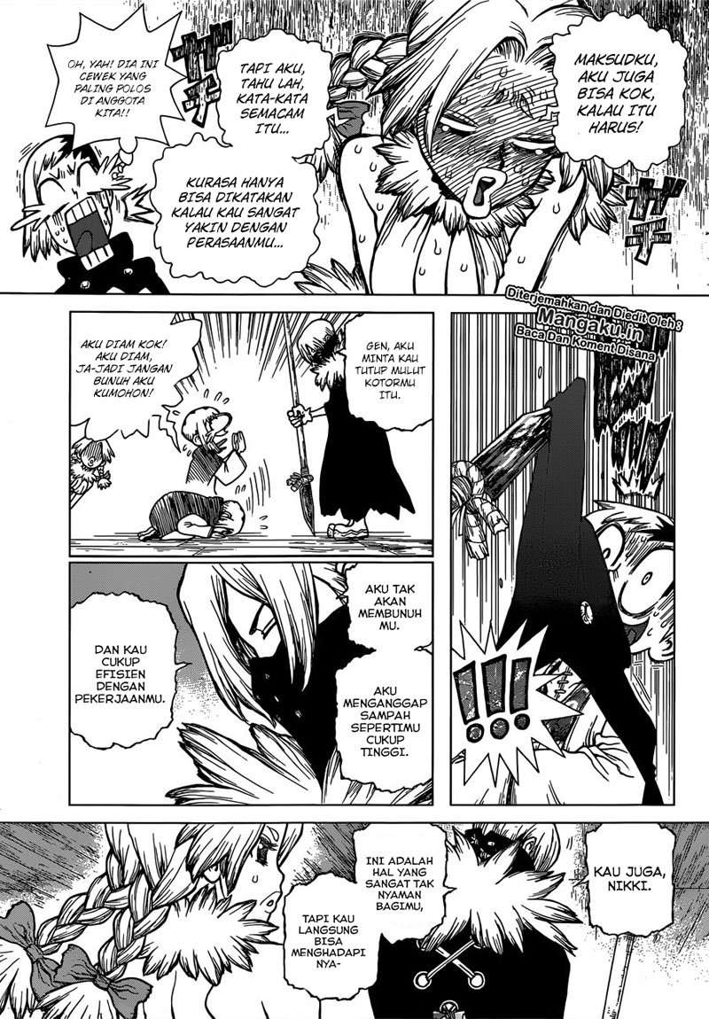 Dr. Stone Chapter 130 - halaman 11