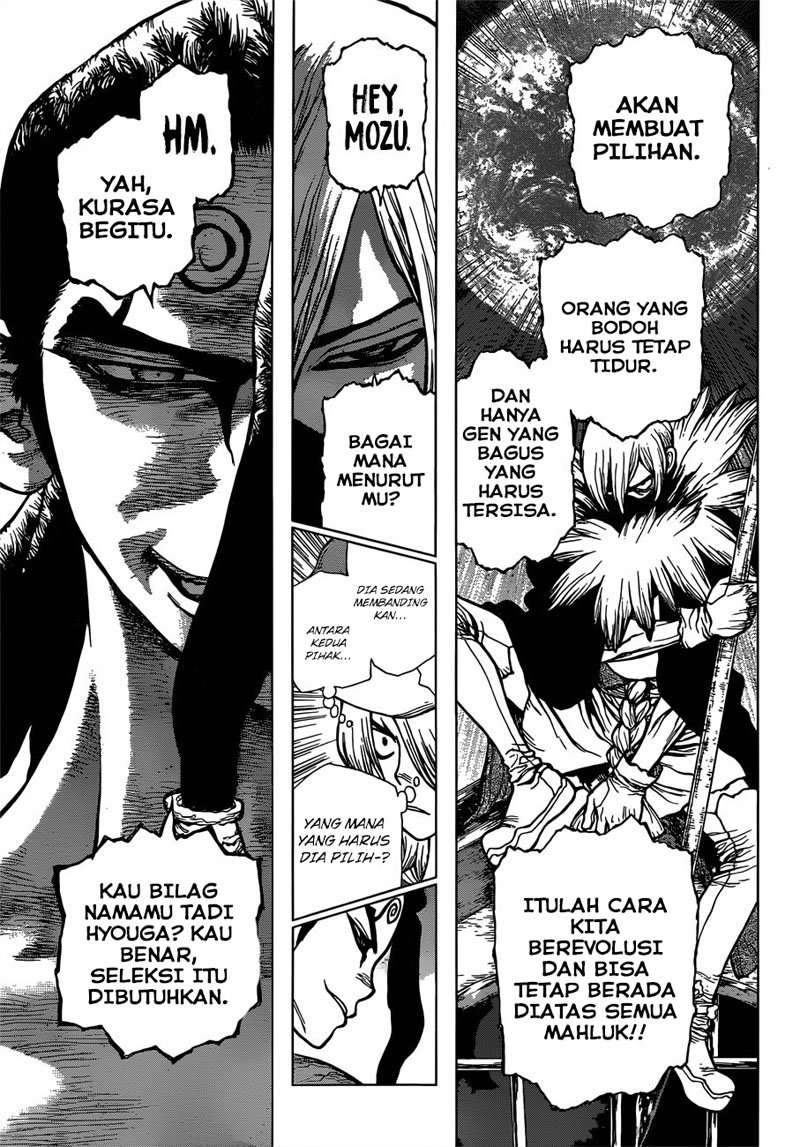 Dr. Stone Chapter 130 - halaman 13