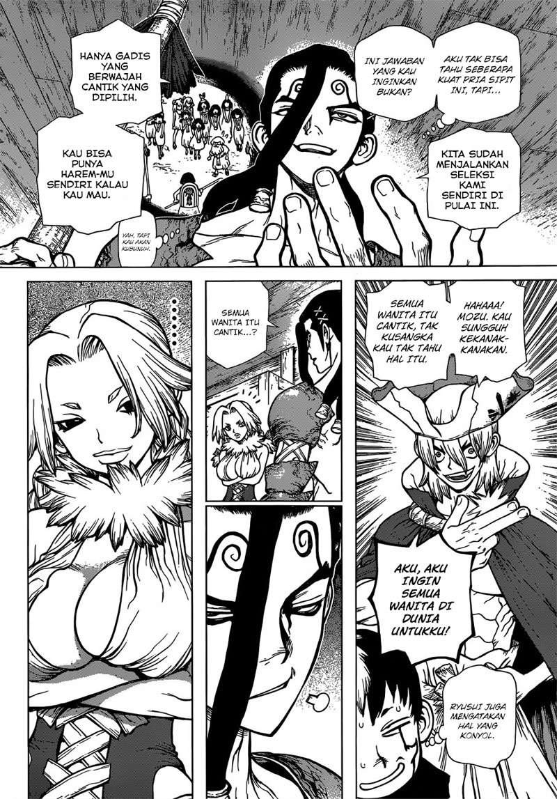 Dr. Stone Chapter 130 - halaman 14
