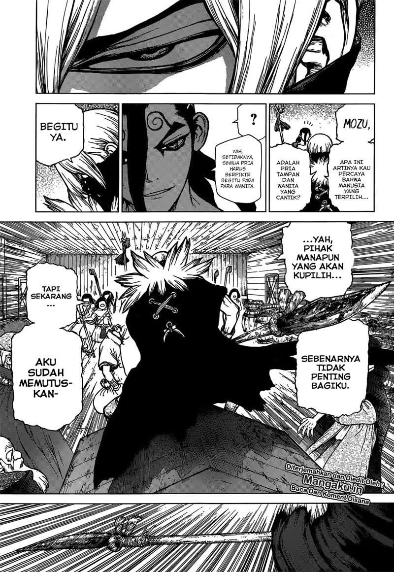 Dr. Stone Chapter 130 - halaman 15