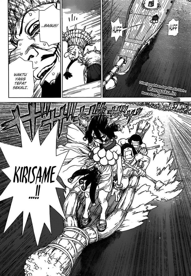 Dr. Stone Chapter 130 - halaman 16