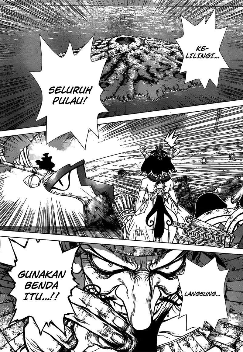 Dr. Stone Chapter 130 - halaman 17