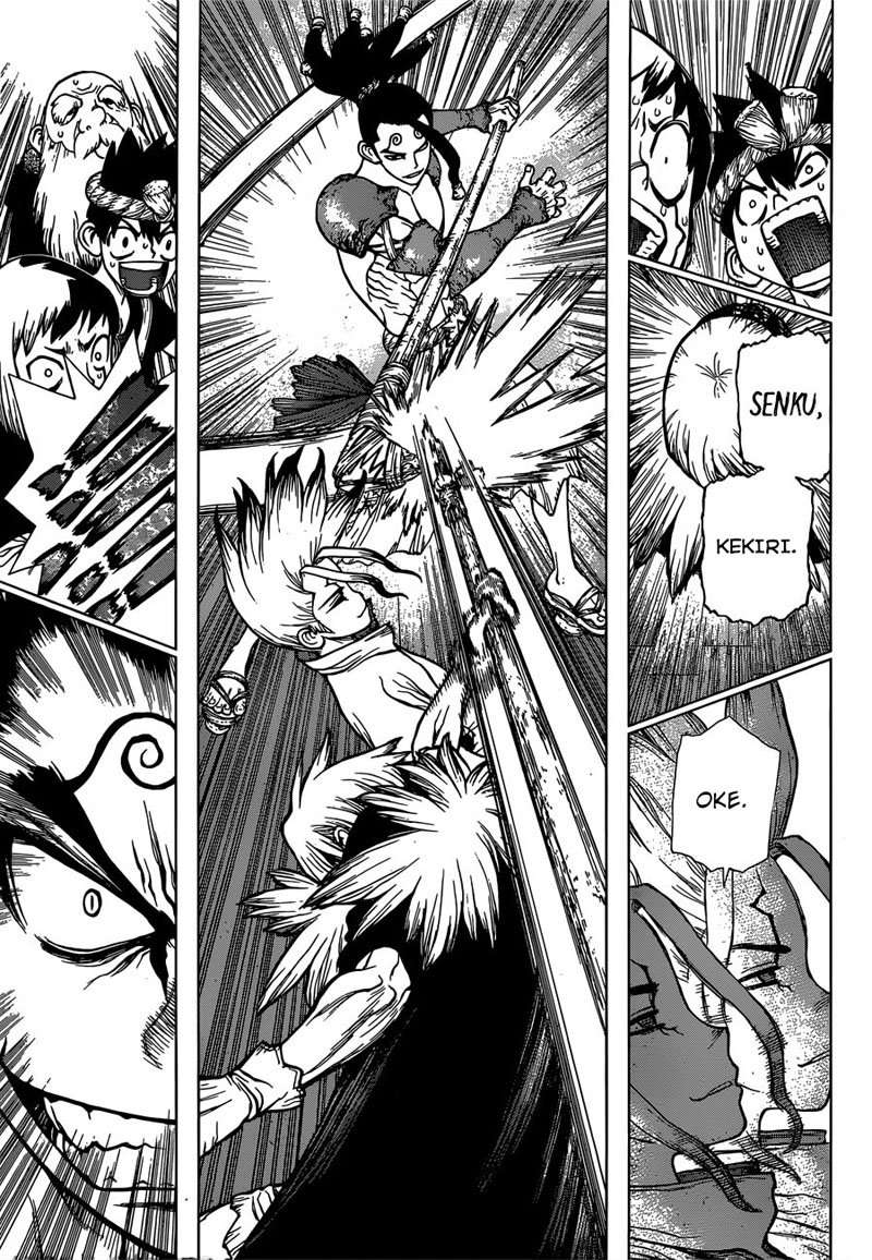 Dr. Stone Chapter 130 - halaman 19