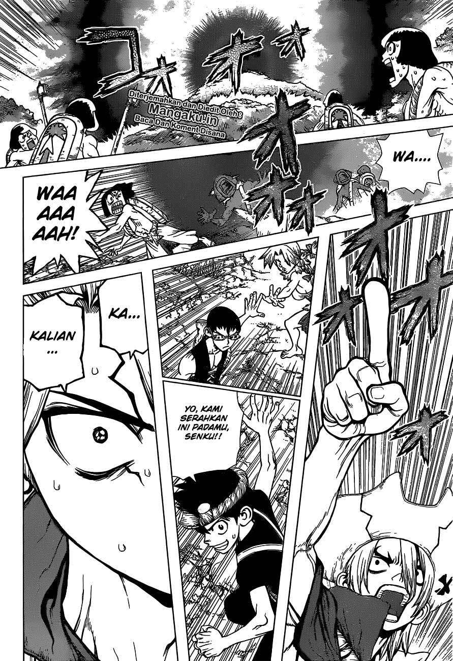 Dr. Stone Chapter 133 - halaman 15