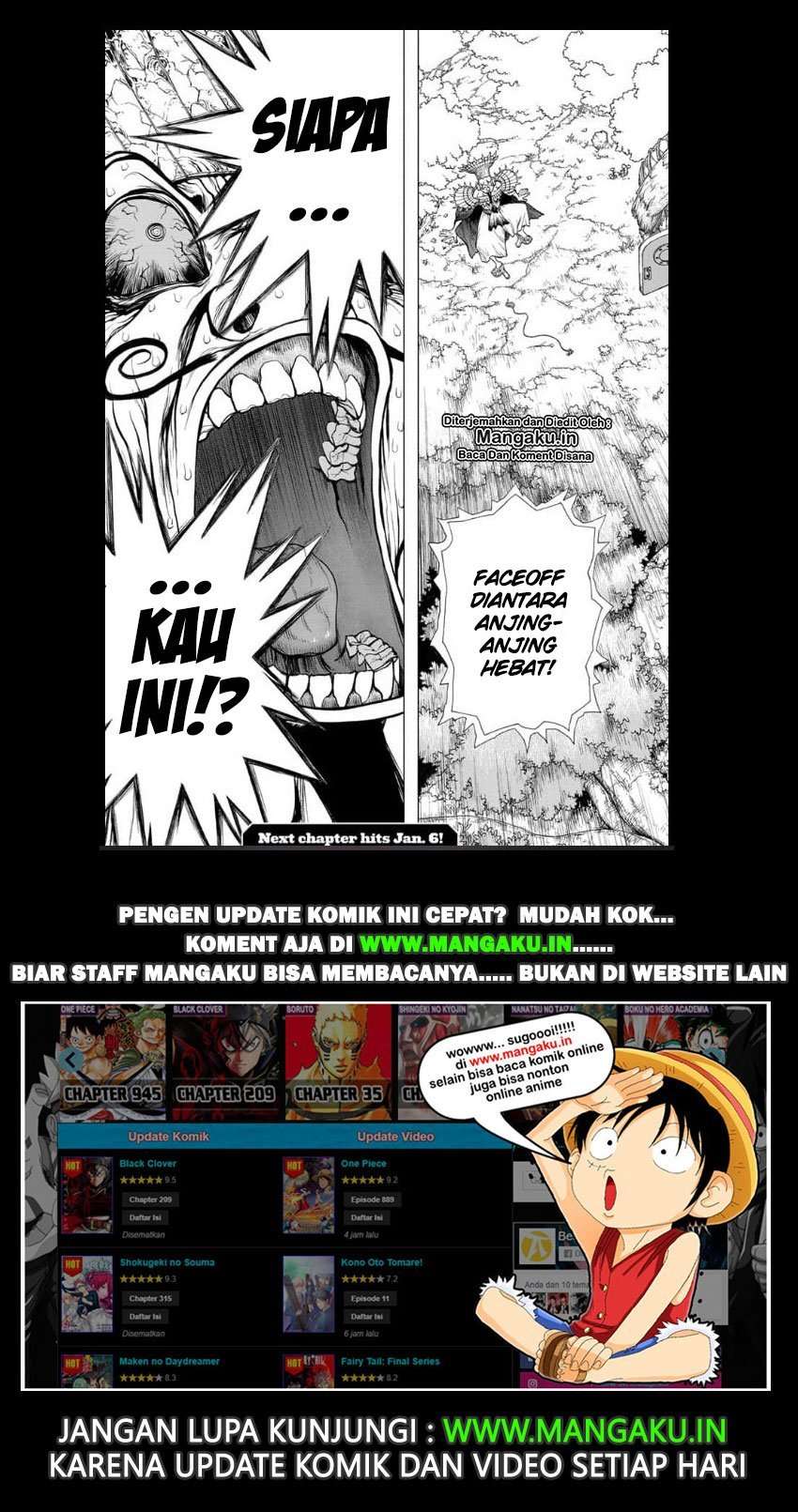 Dr. Stone Chapter 134 - halaman 20