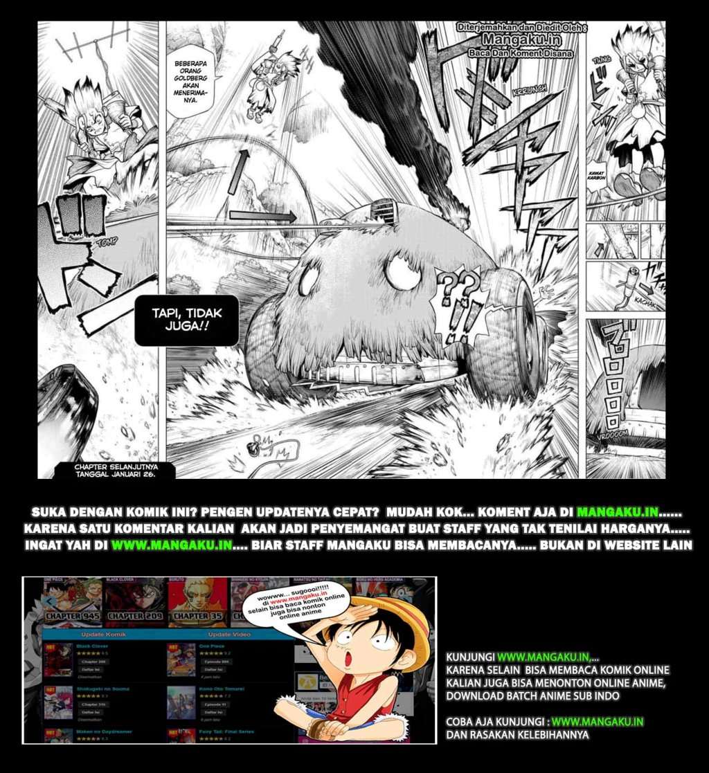 Dr. Stone Chapter 135 - halaman 17