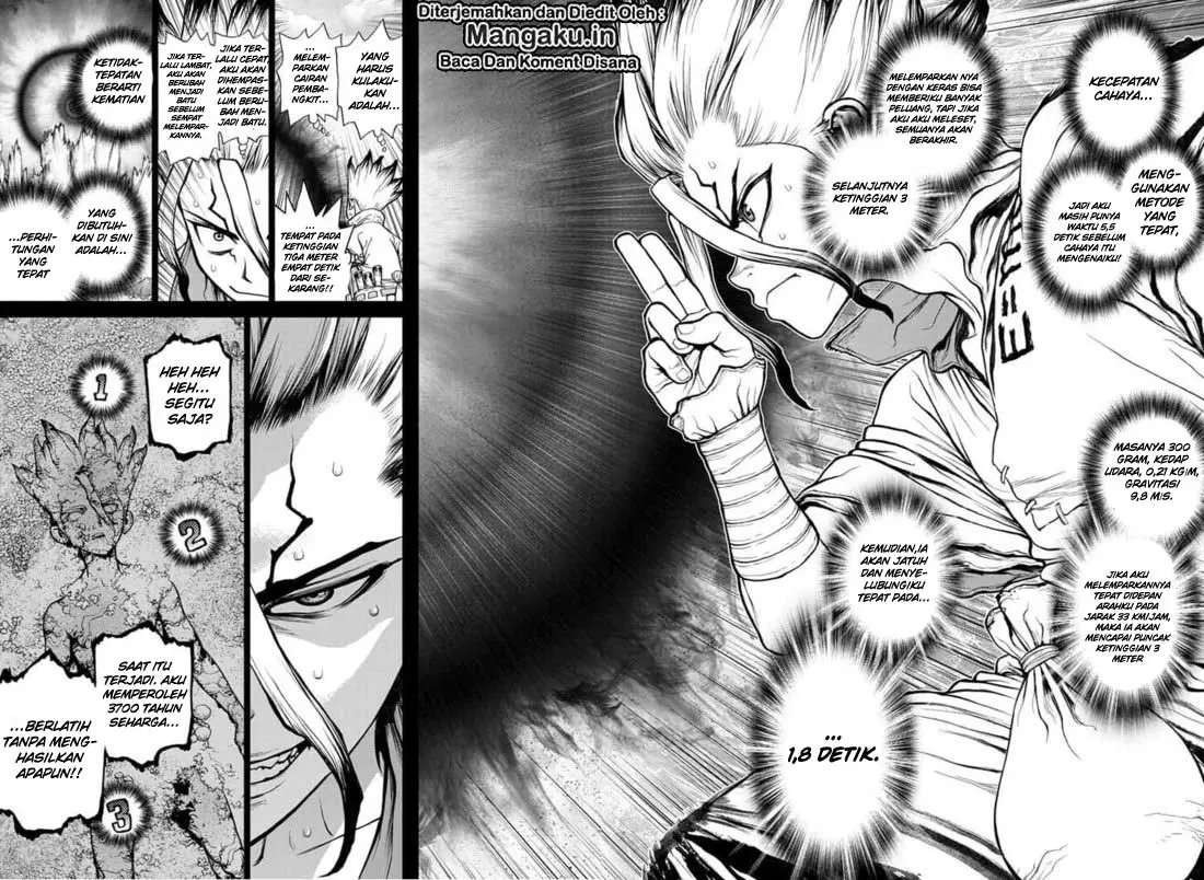Dr. Stone Chapter 135 - halaman 8