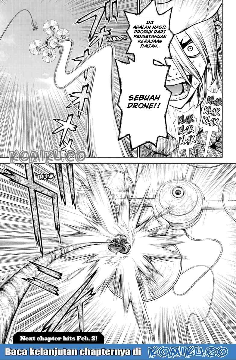Dr. Stone Chapter 136 - halaman 18
