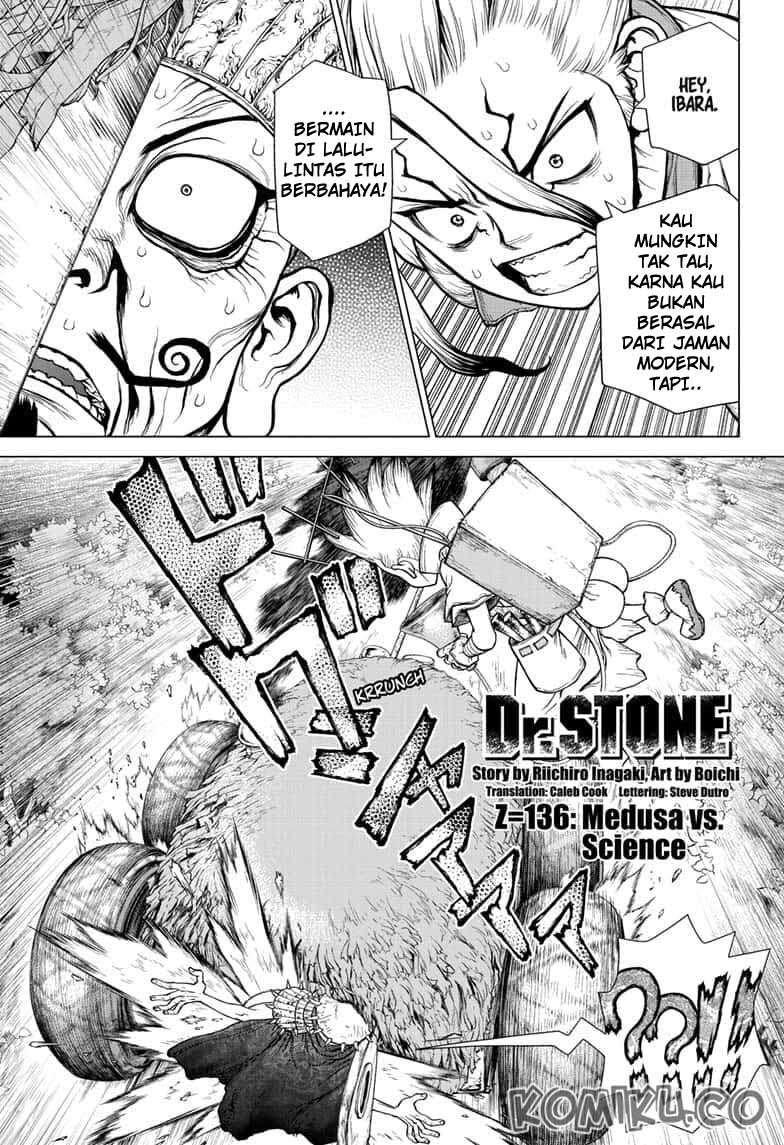 Dr. Stone Chapter 136 - halaman 2