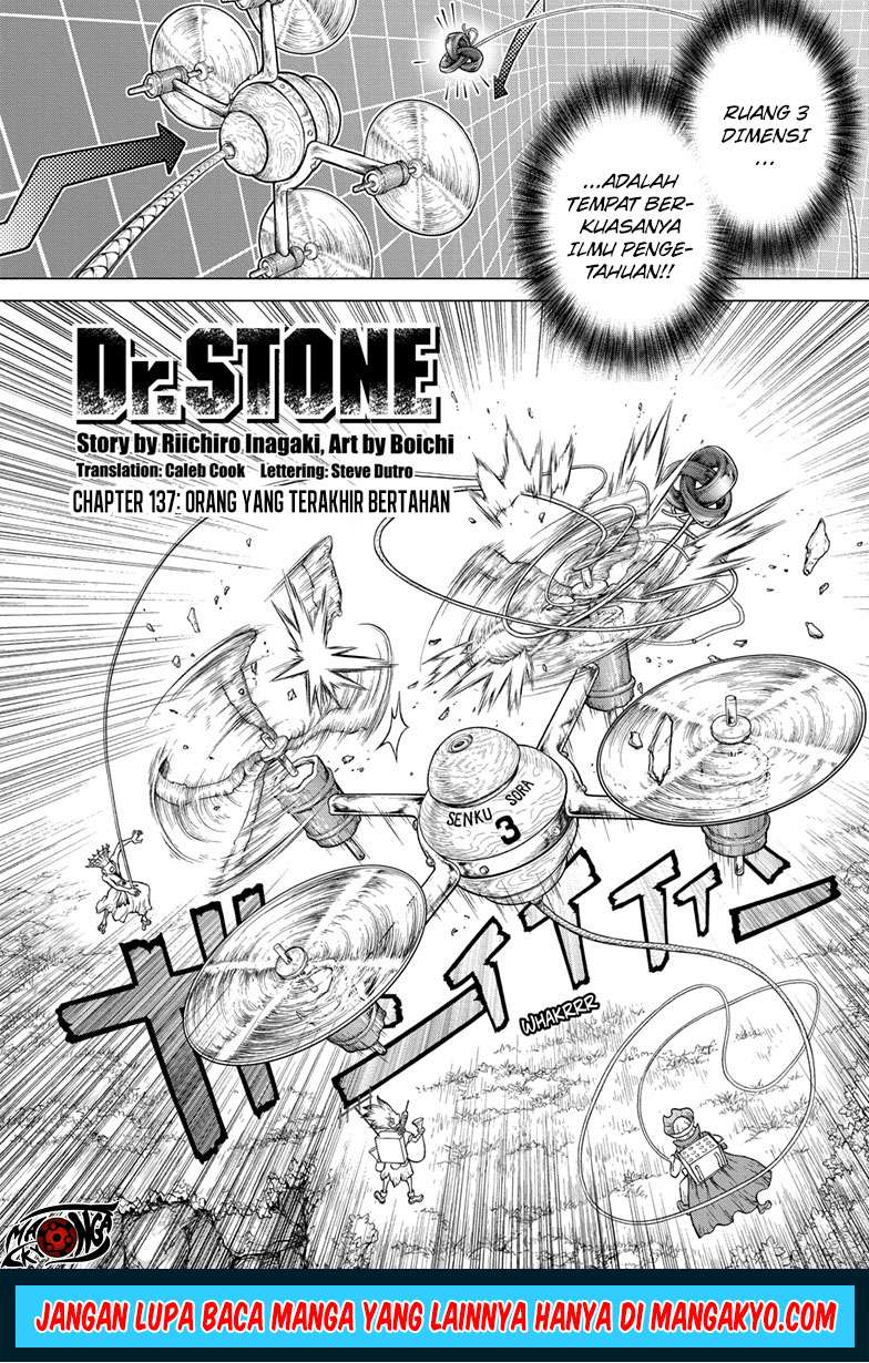Dr. Stone Chapter 137 - halaman 1