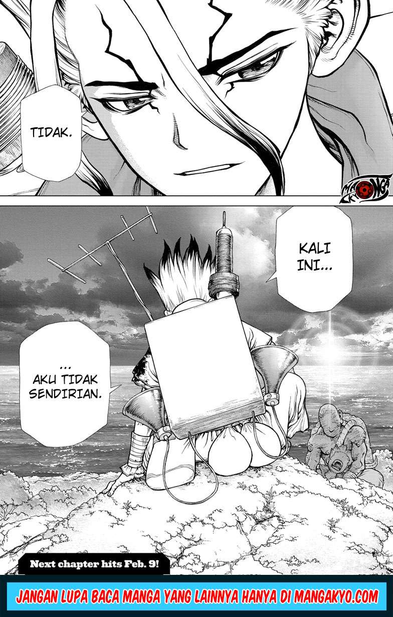 Dr. Stone Chapter 137 - halaman 17