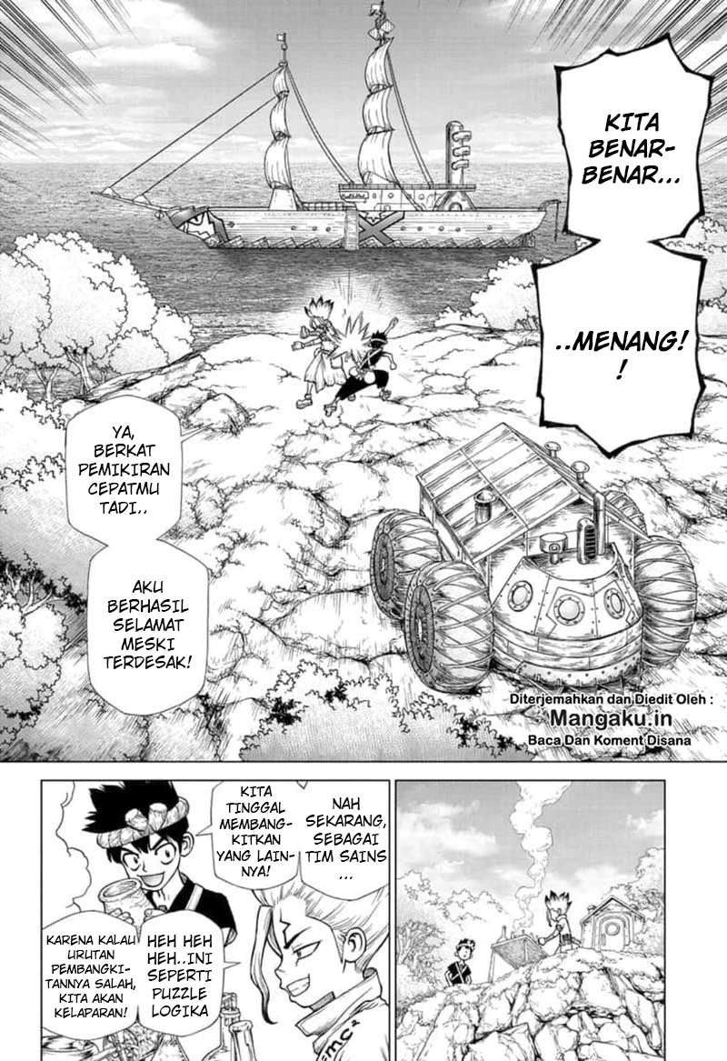 Dr. Stone Chapter 138 - halaman 3