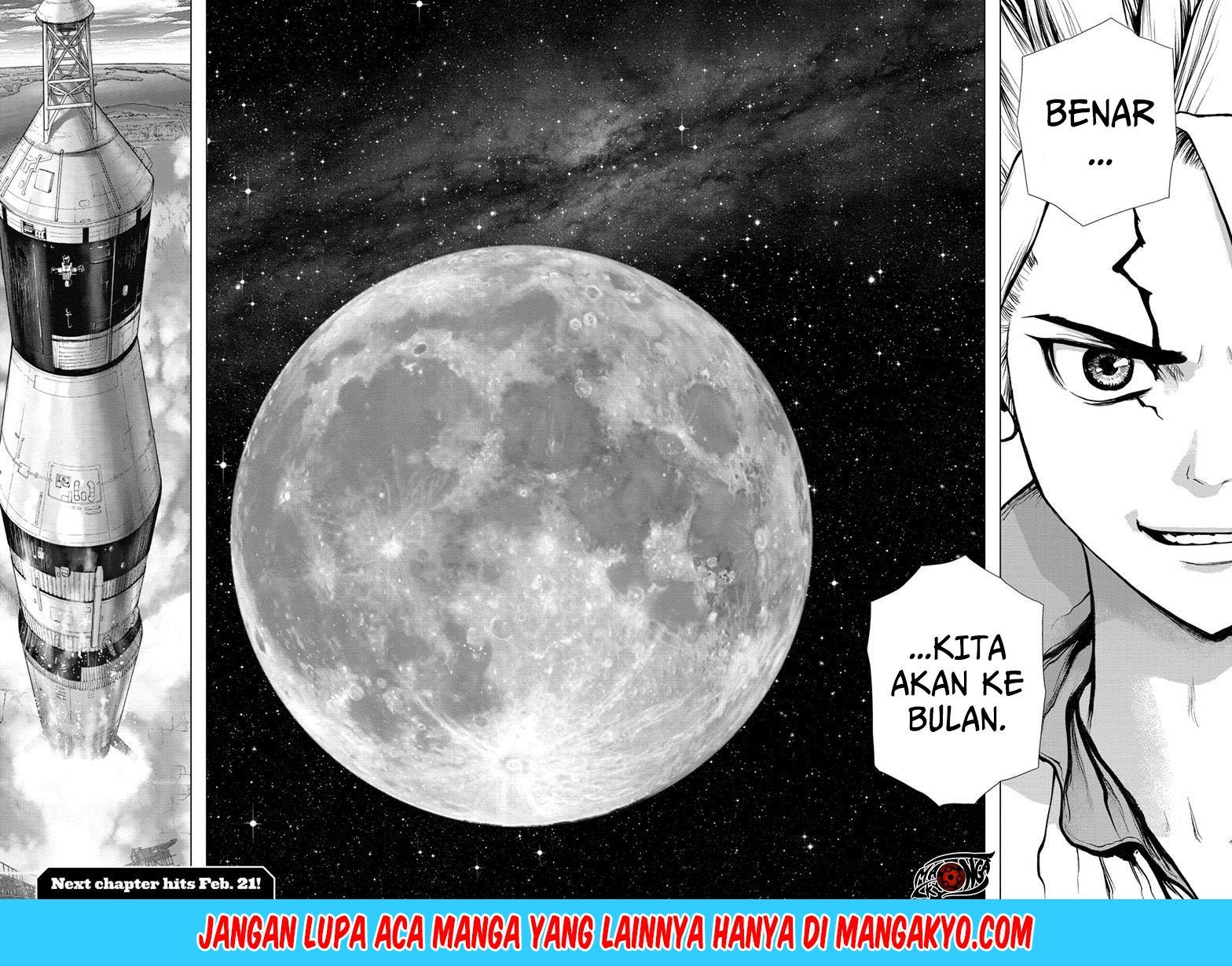 Dr. Stone Chapter 139 - halaman 18
