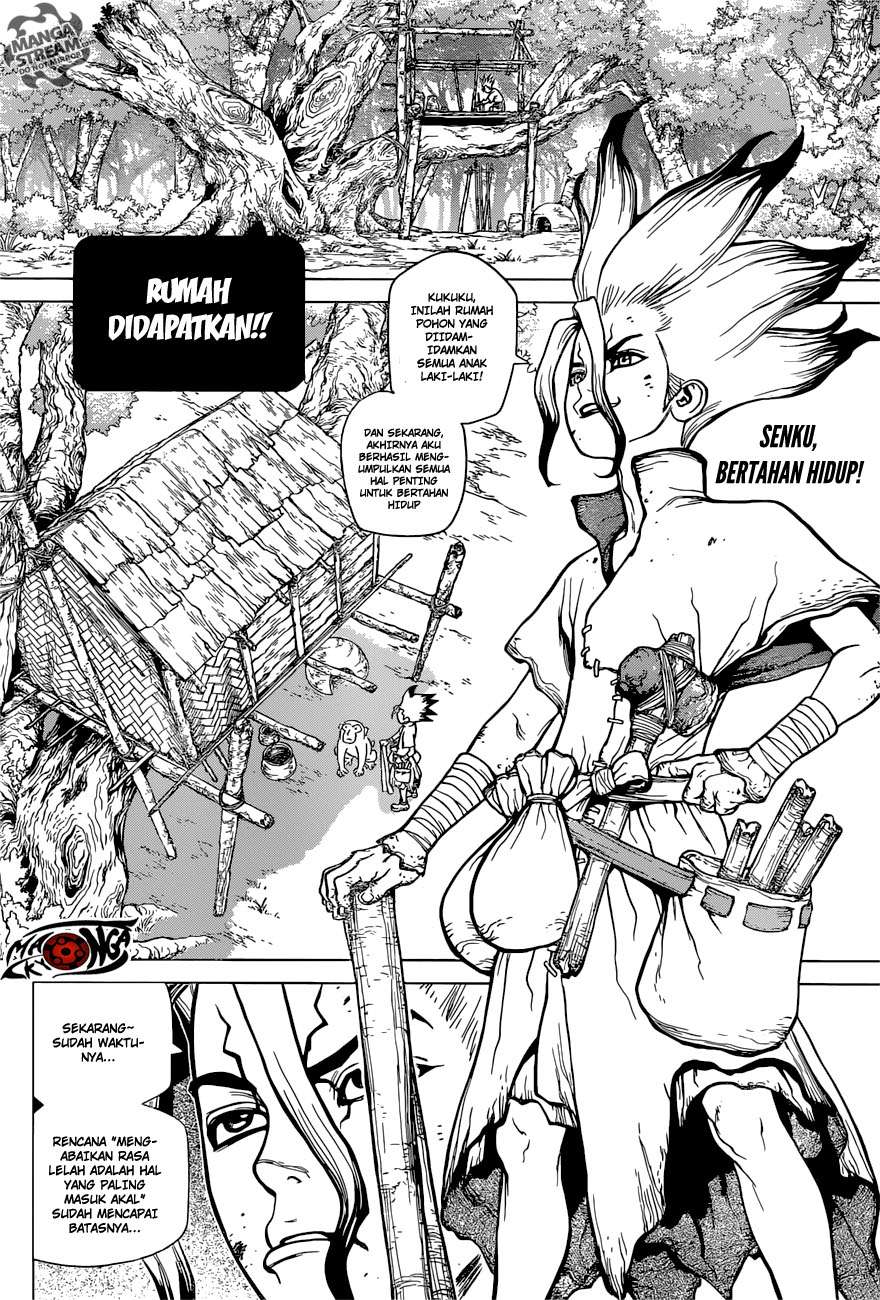 Dr. Stone Chapter 14 - halaman 3