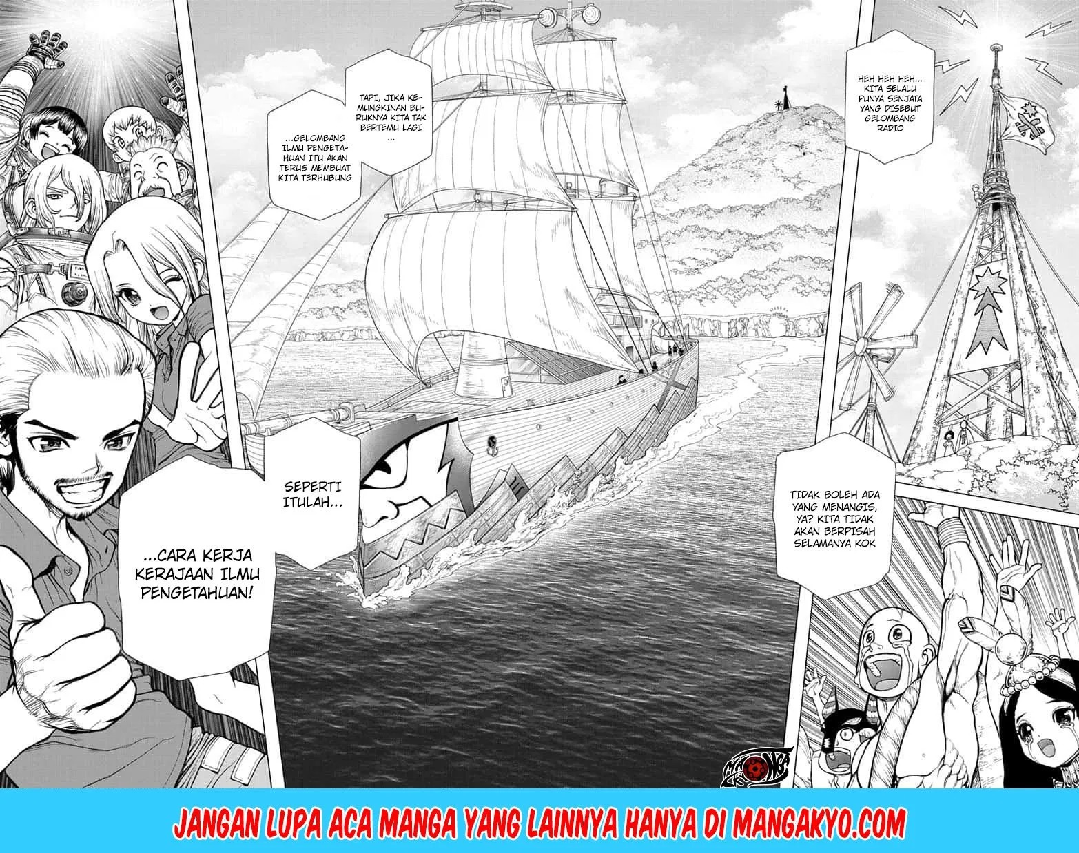 Dr. Stone Chapter 140 - halaman 13