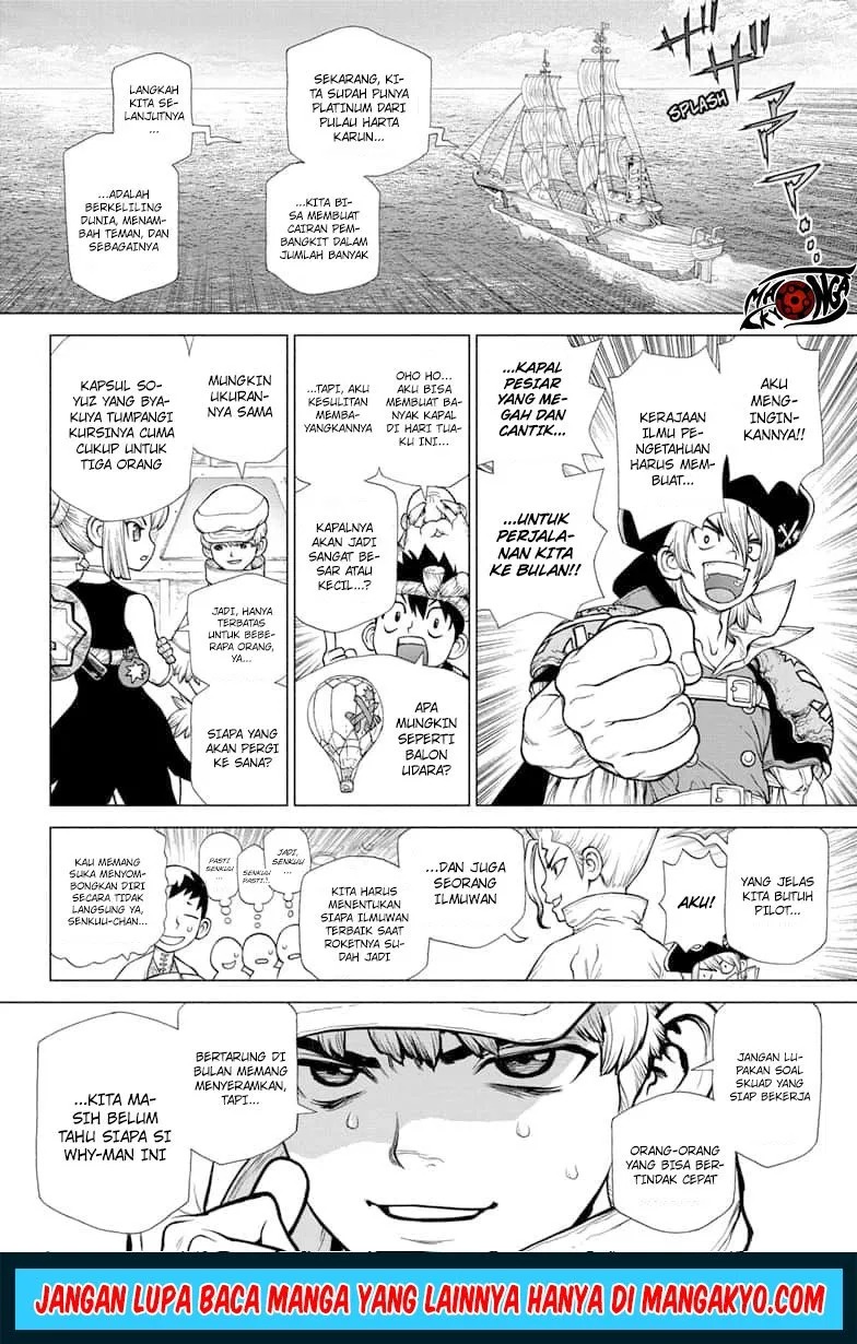 Dr. Stone Chapter 140 - halaman 14