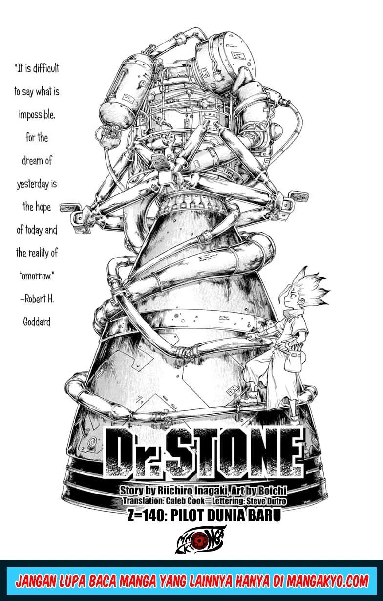 Dr. Stone Chapter 140 - halaman 3