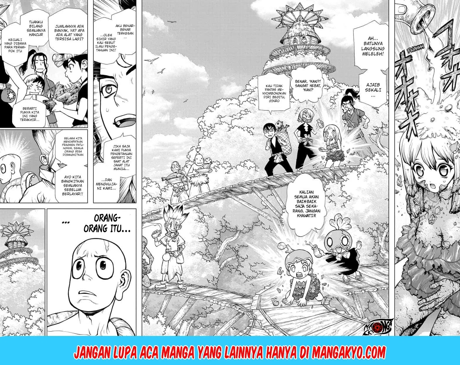 Dr. Stone Chapter 140 - halaman 4