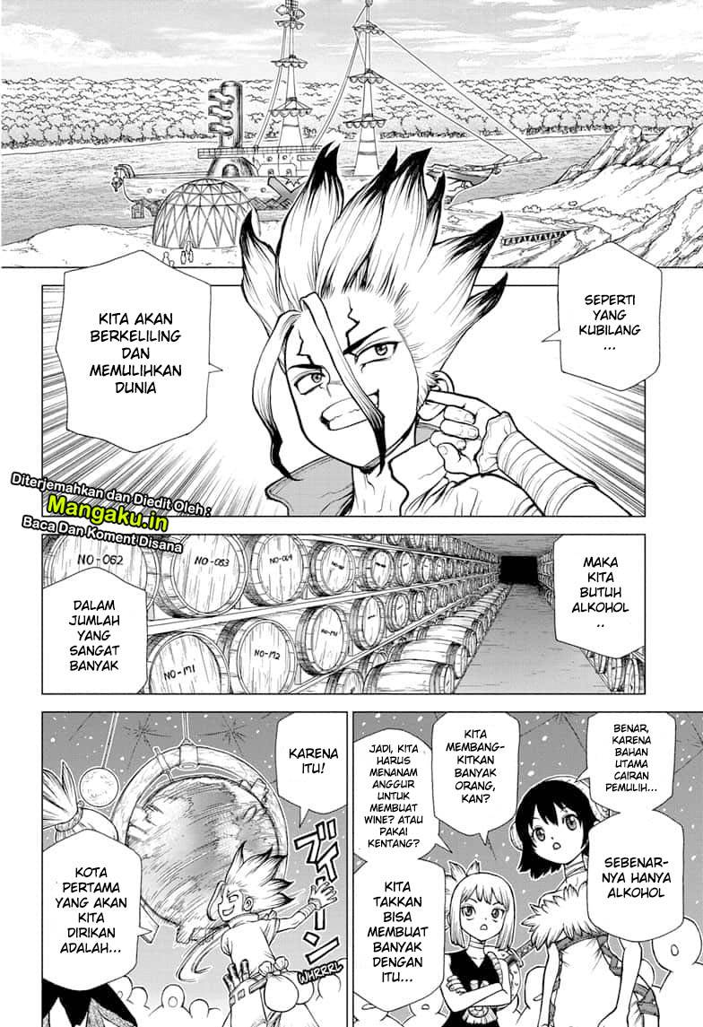 Dr. Stone Chapter 142 - halaman 17