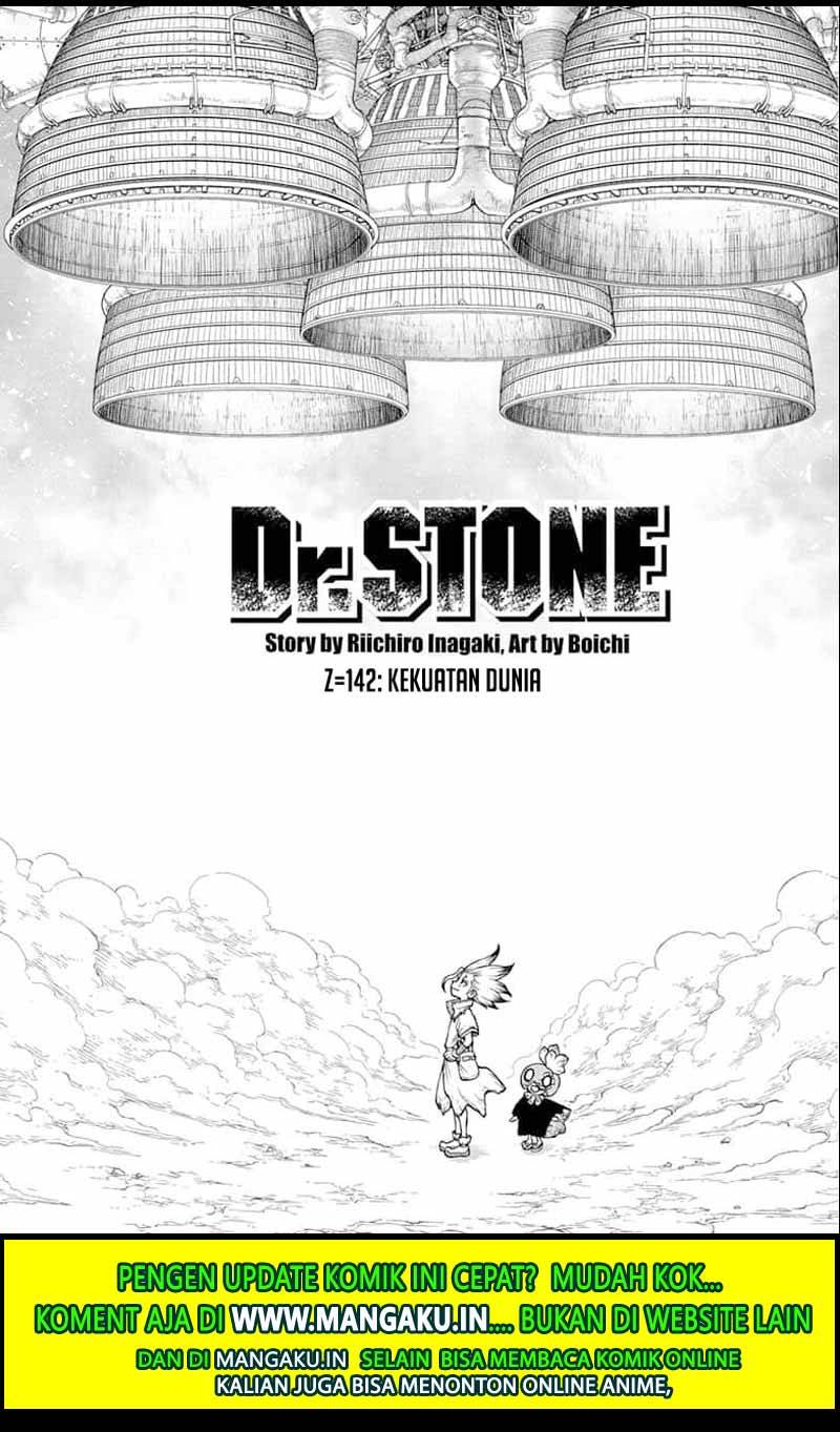 Dr. Stone Chapter 142 - halaman 3