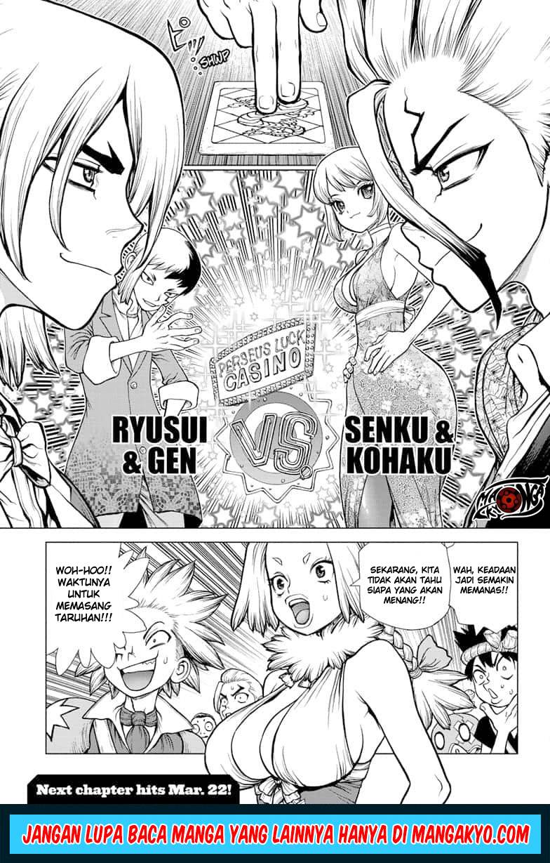 Dr. Stone Chapter 143 - halaman 17