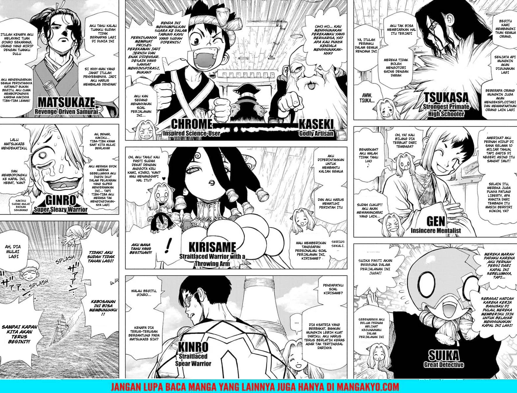 Dr. Stone Chapter 143 - halaman 2