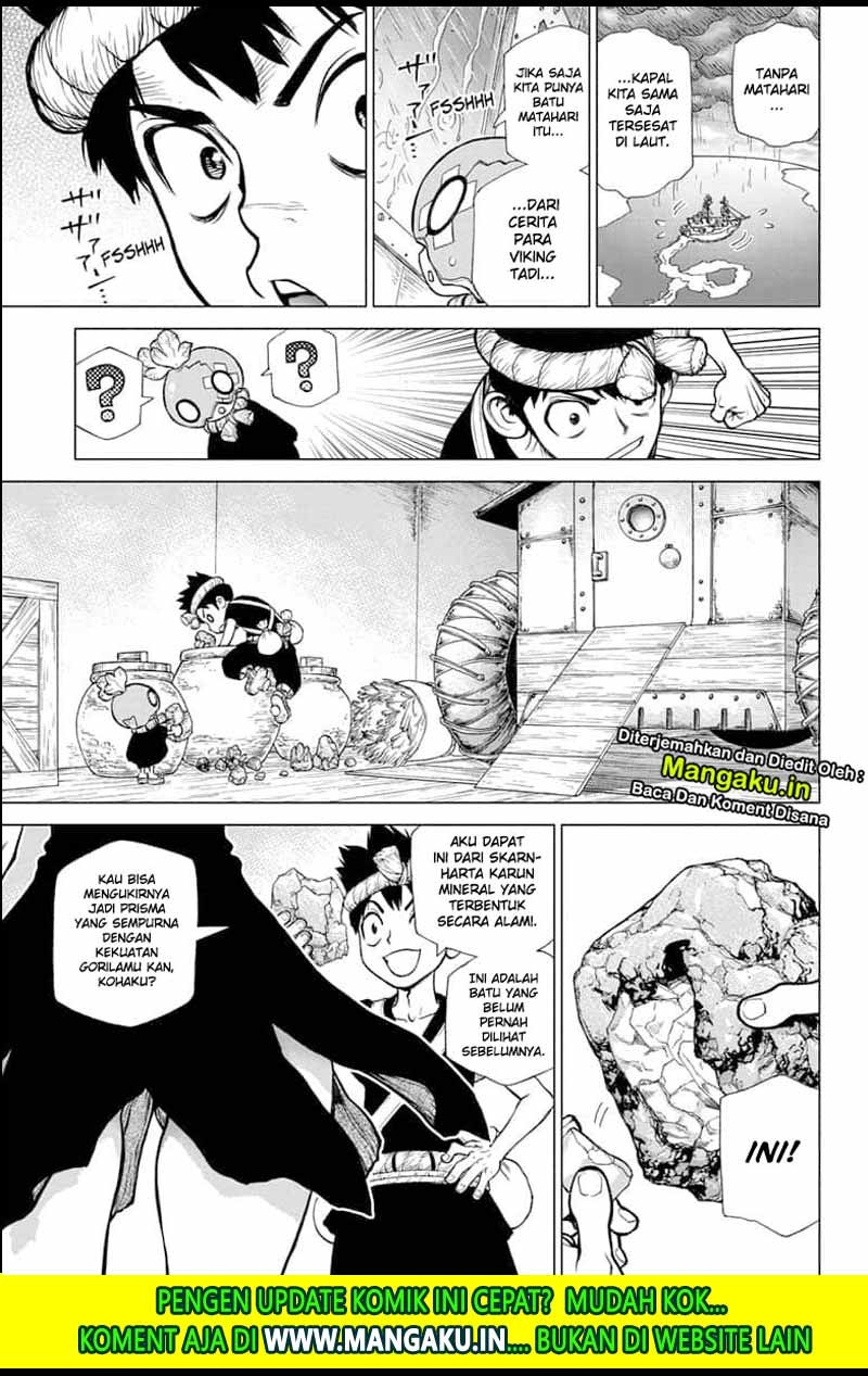 Dr. Stone Chapter 147 - halaman 10