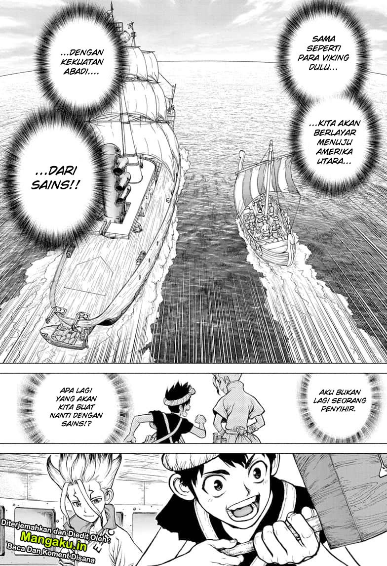 Dr. Stone Chapter 147 - halaman 16