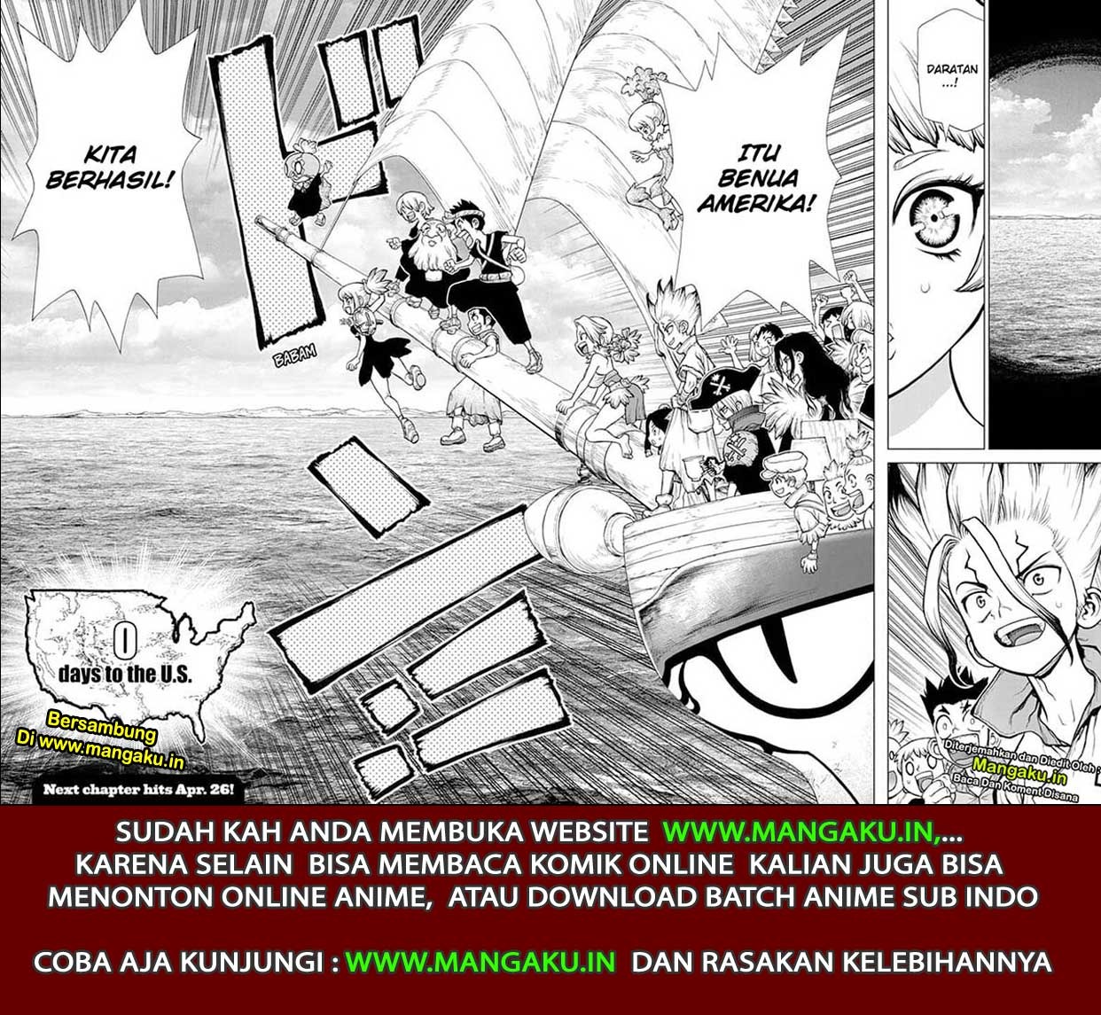 Dr. Stone Chapter 147 - halaman 20
