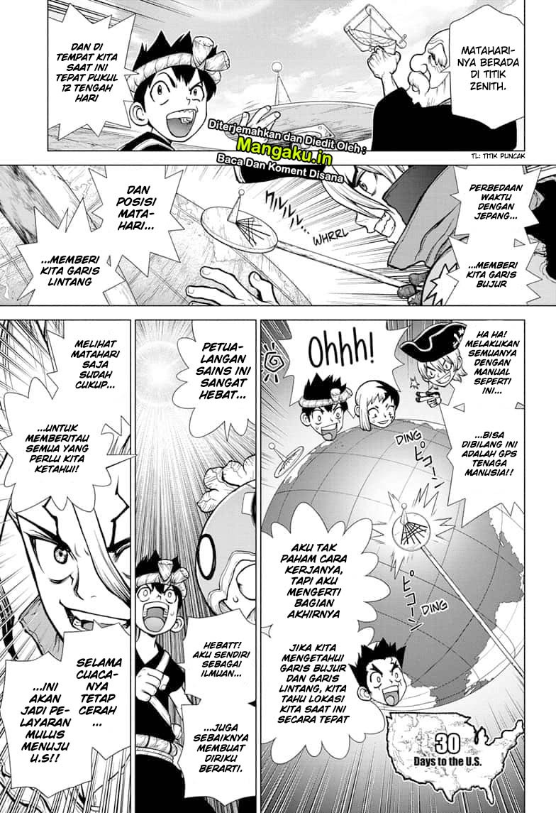 Dr. Stone Chapter 147 - halaman 8