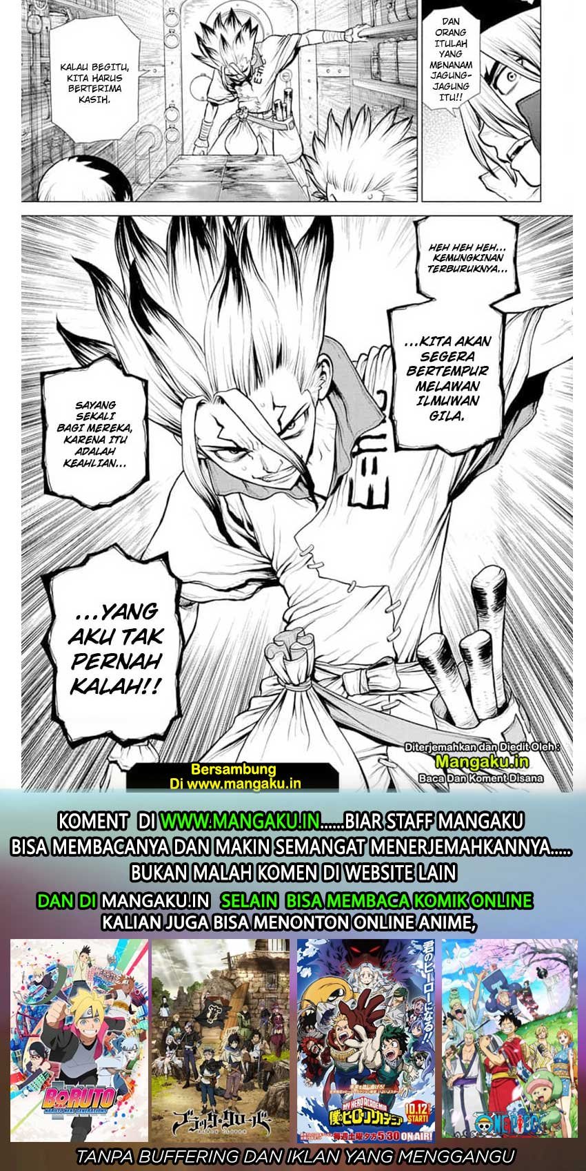 Dr. Stone Chapter 149 - halaman 19