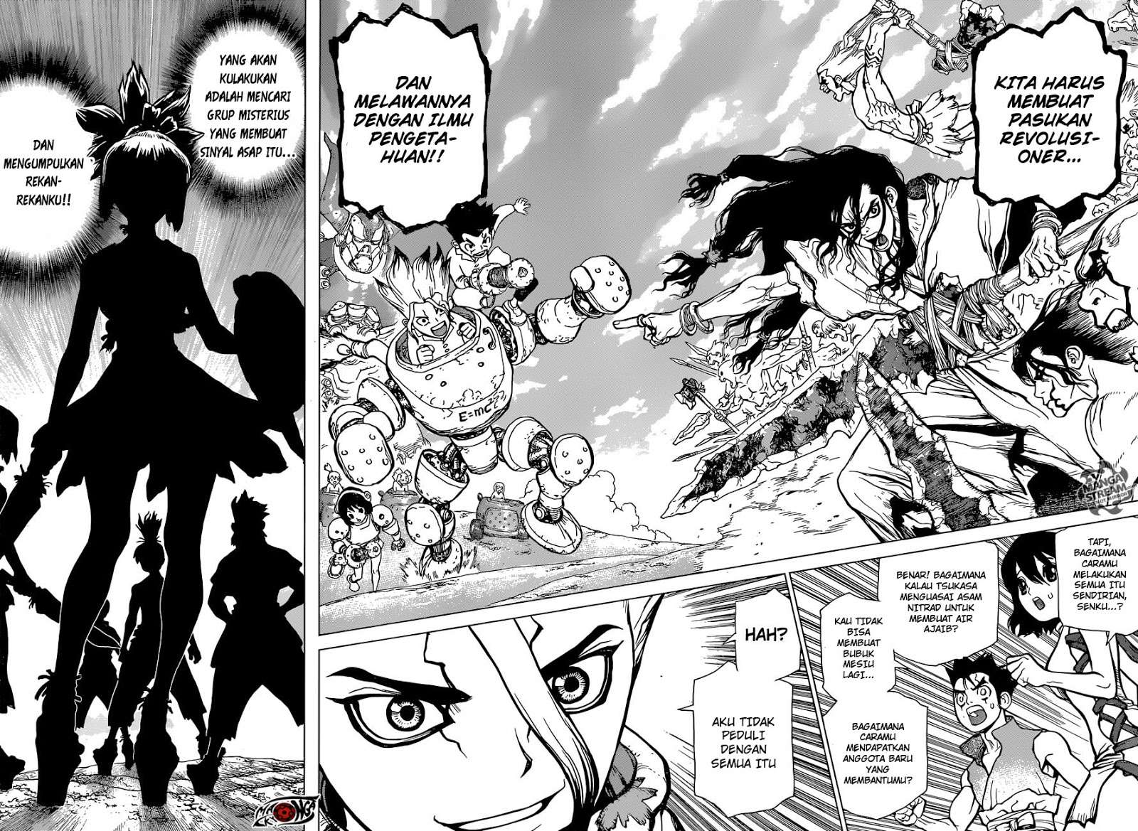 Dr. Stone Chapter 15 - halaman 15