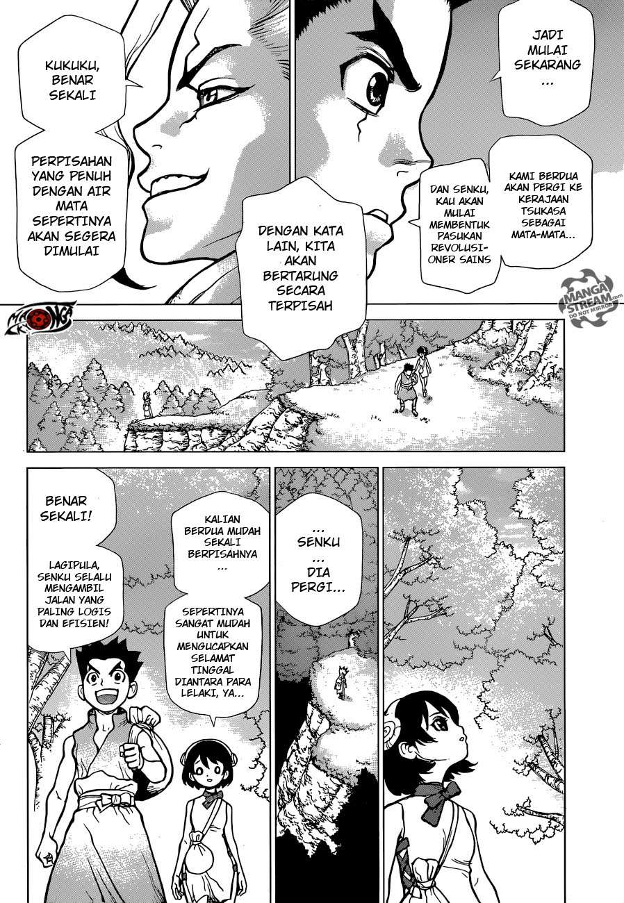 Dr. Stone Chapter 15 - halaman 16