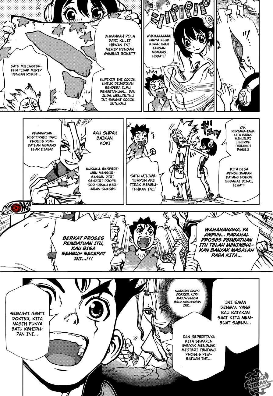 Dr. Stone Chapter 15 - halaman 8