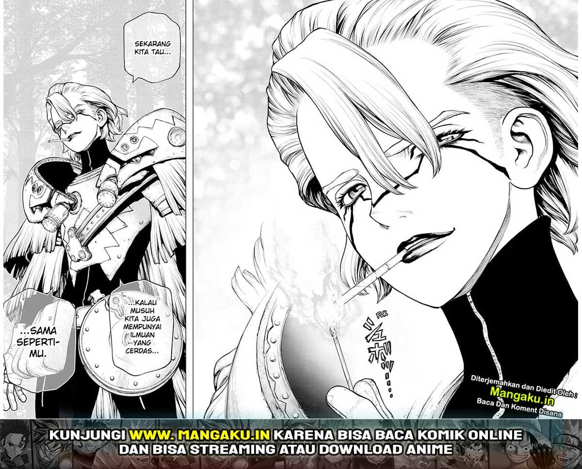 Dr. Stone Chapter 150 - halaman 16