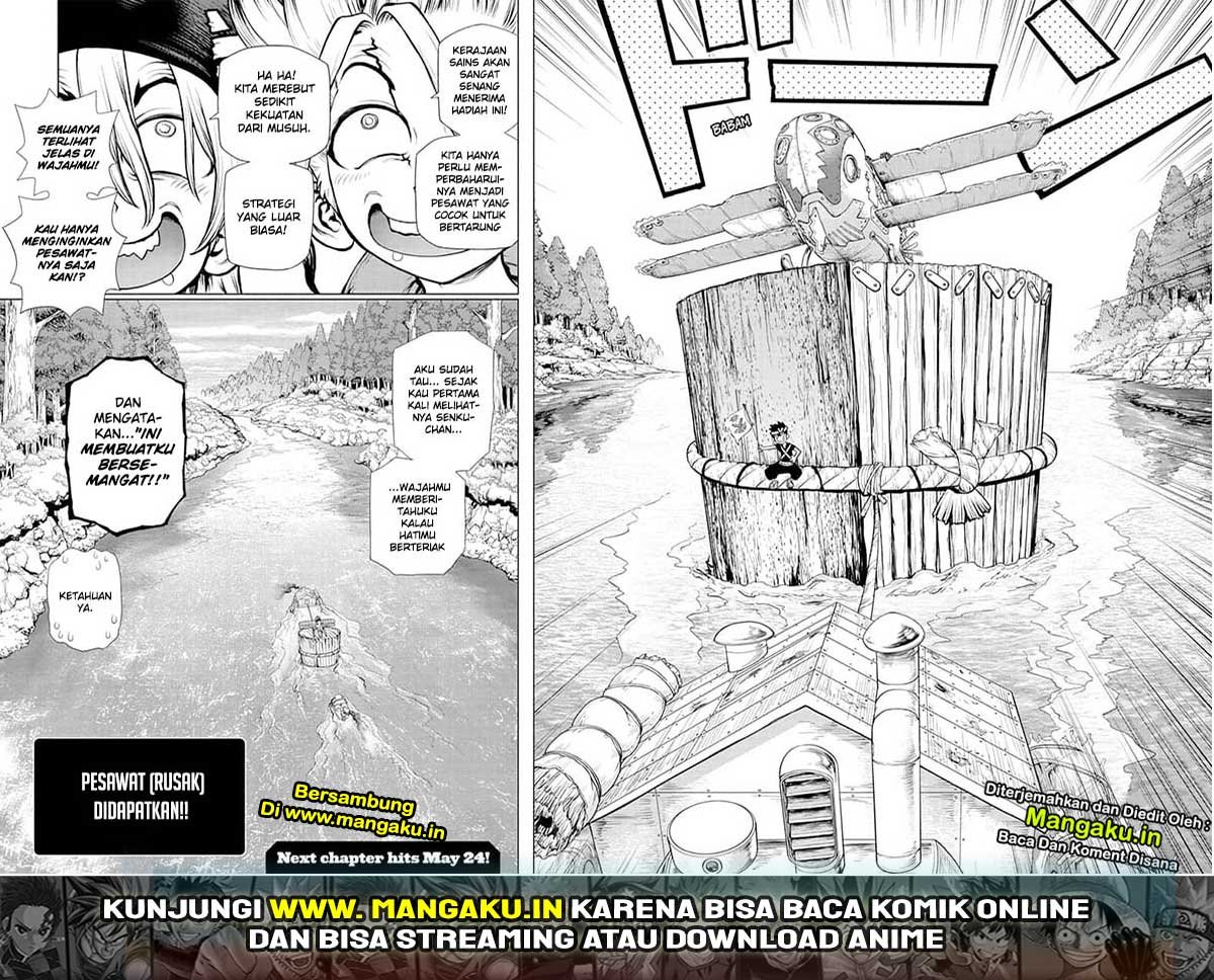Dr. Stone Chapter 150 - halaman 19