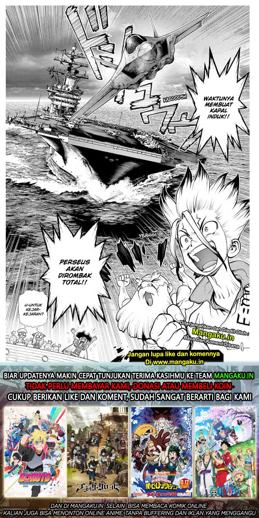 Dr. Stone Chapter 152 - halaman 19