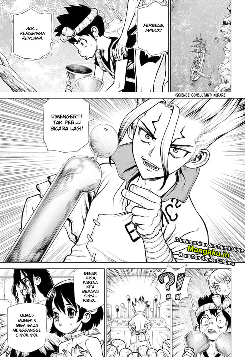 Dr. Stone Chapter 152 - halaman 4
