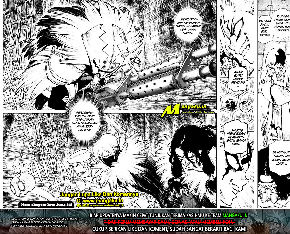 Dr. Stone Chapter 153 - halaman 17