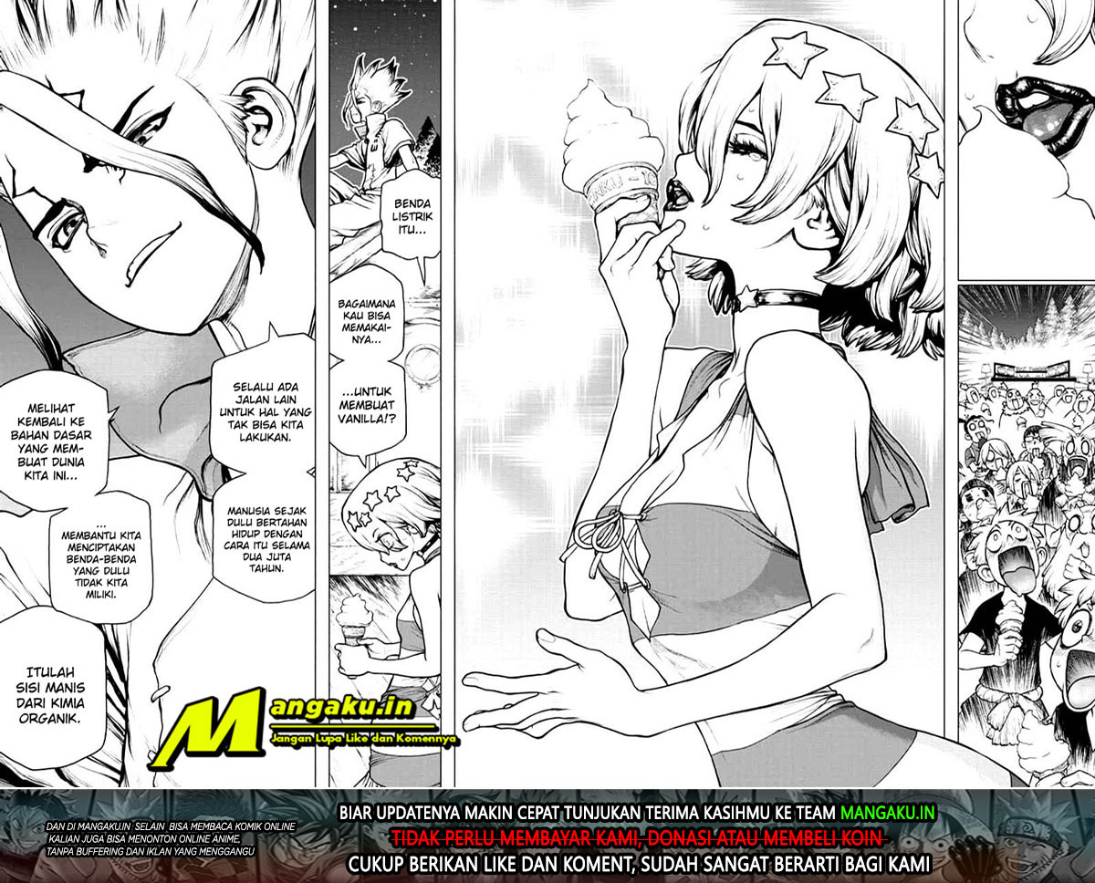 Dr. Stone Chapter 155 - halaman 15