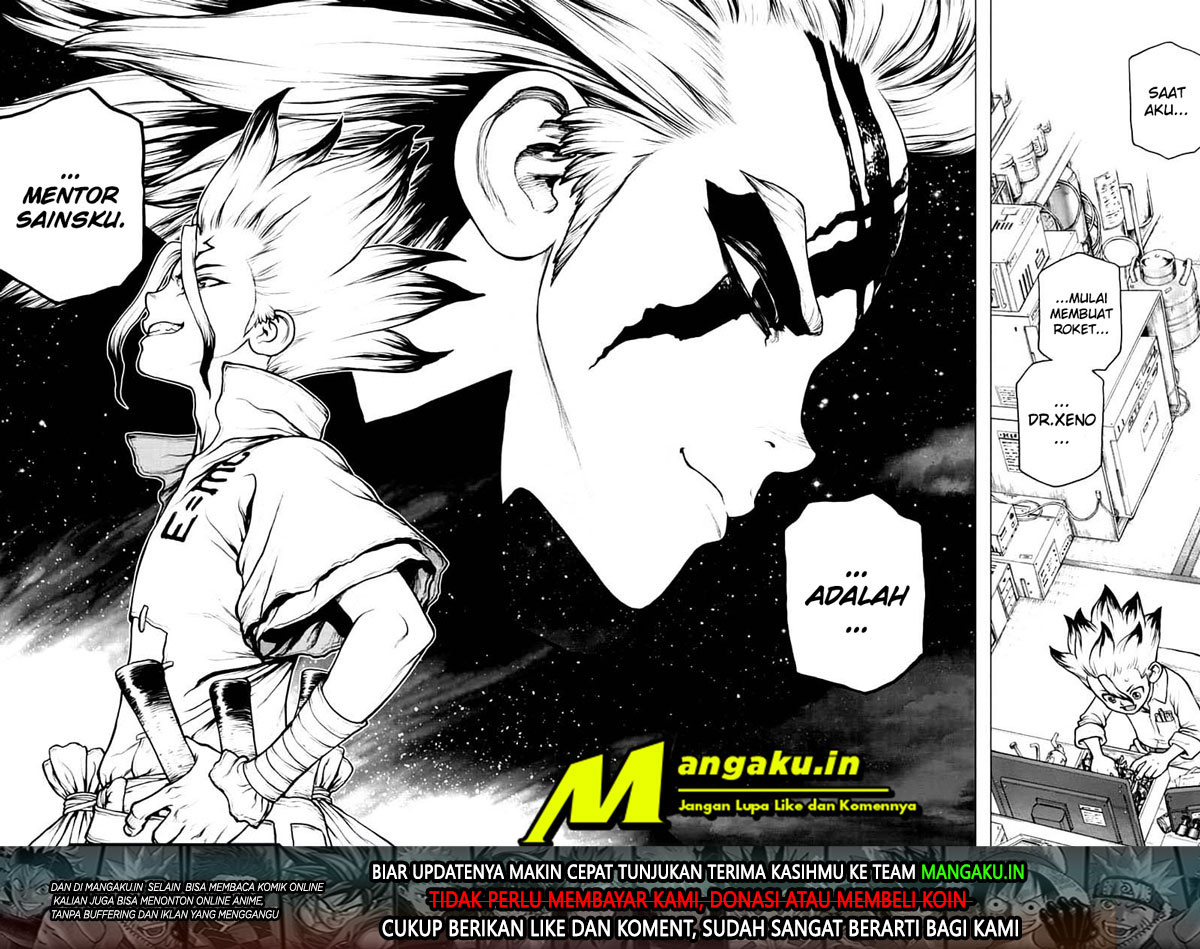 Dr. Stone Chapter 155 - halaman 17