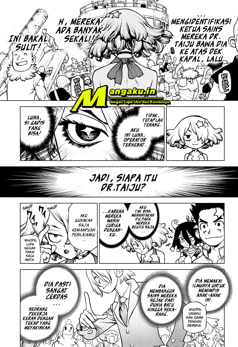 Dr. Stone Chapter 155 - halaman 6