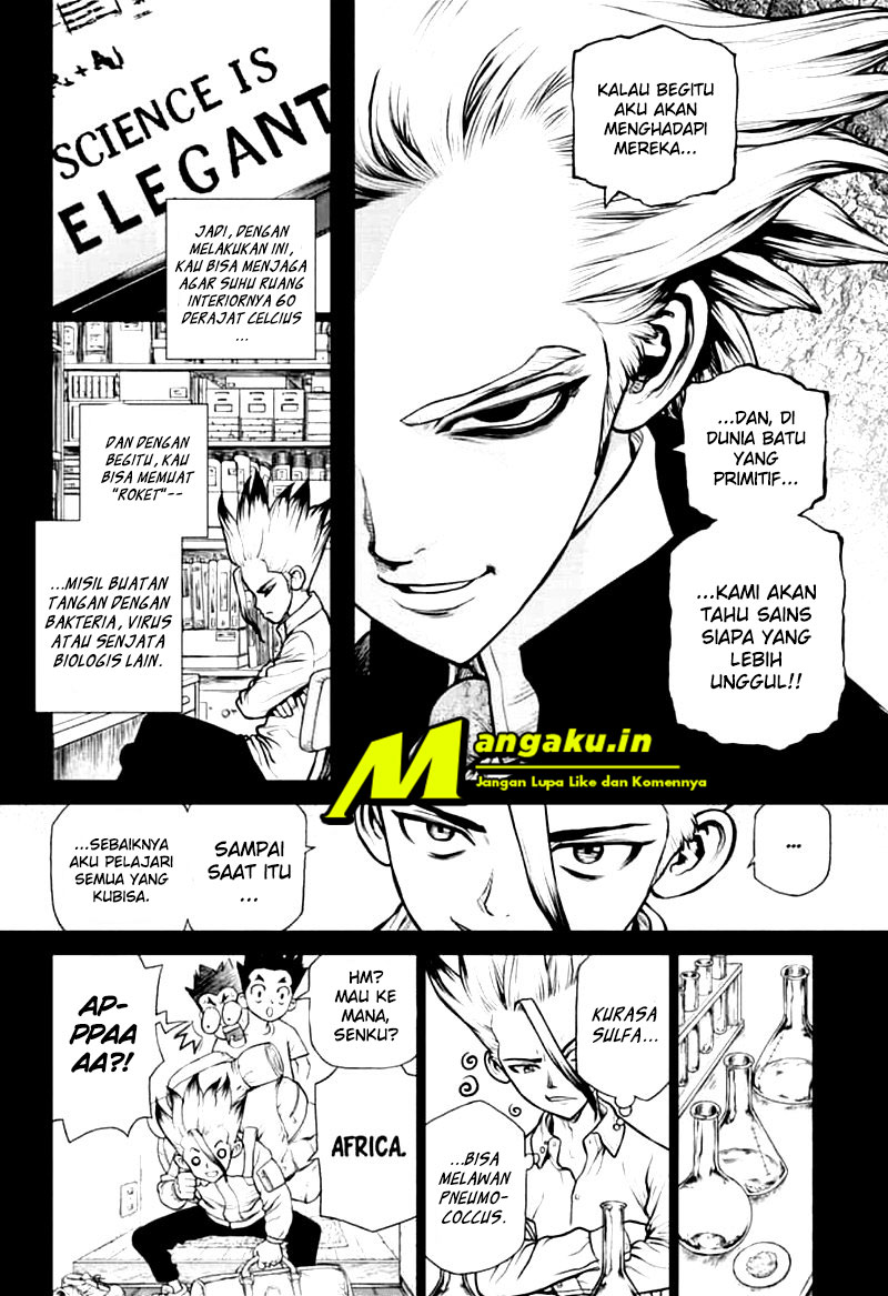 Dr. Stone Chapter 156 - halaman 16