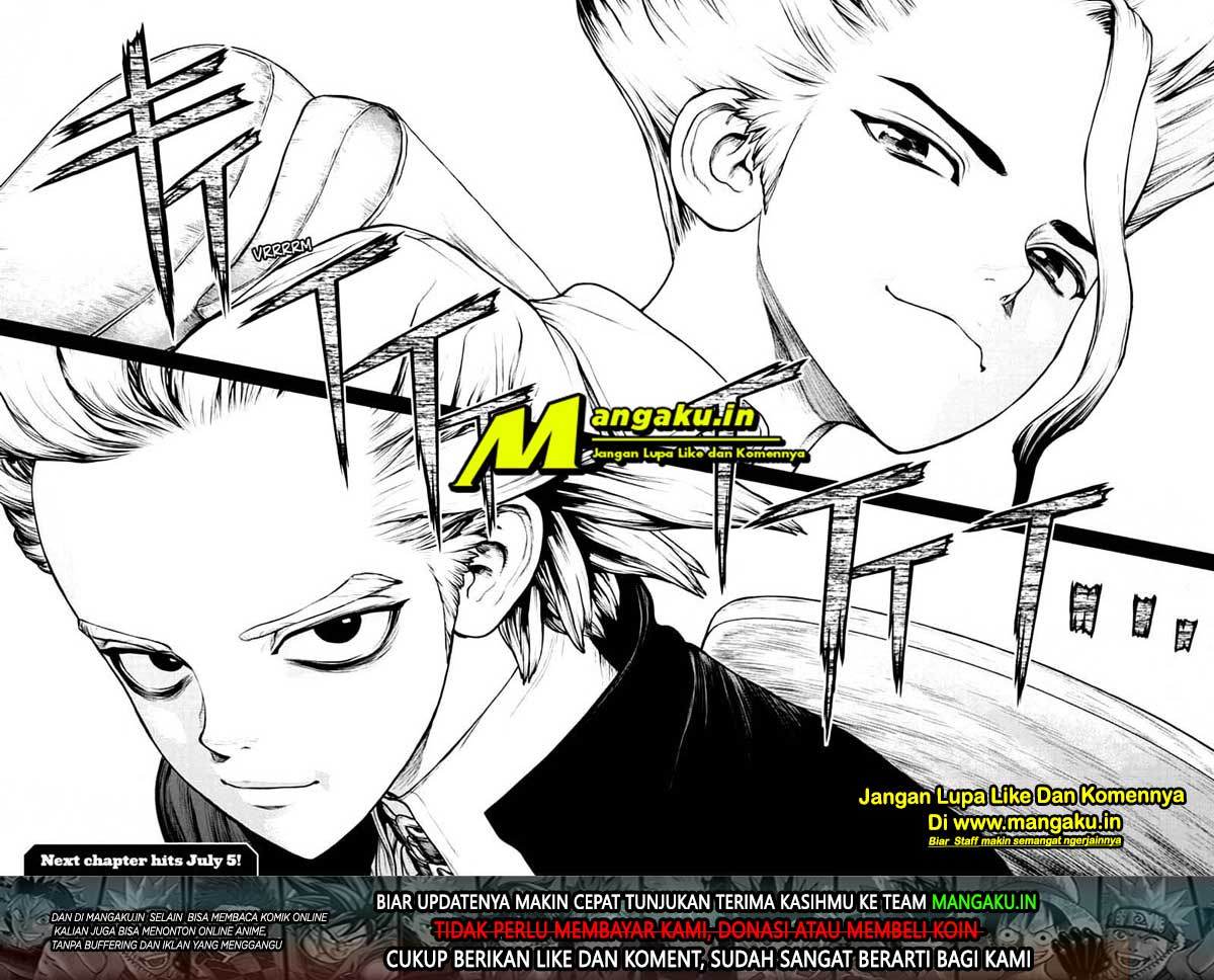 Dr. Stone Chapter 156 - halaman 22