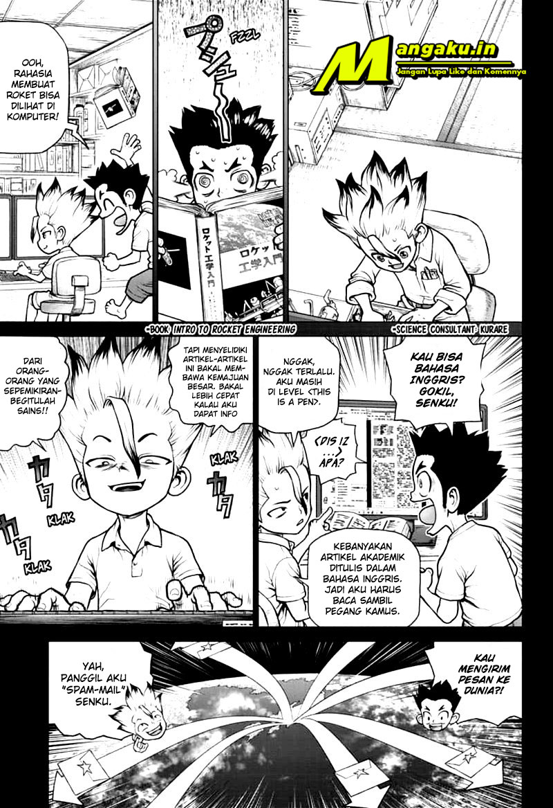 Dr. Stone Chapter 156 - halaman 4