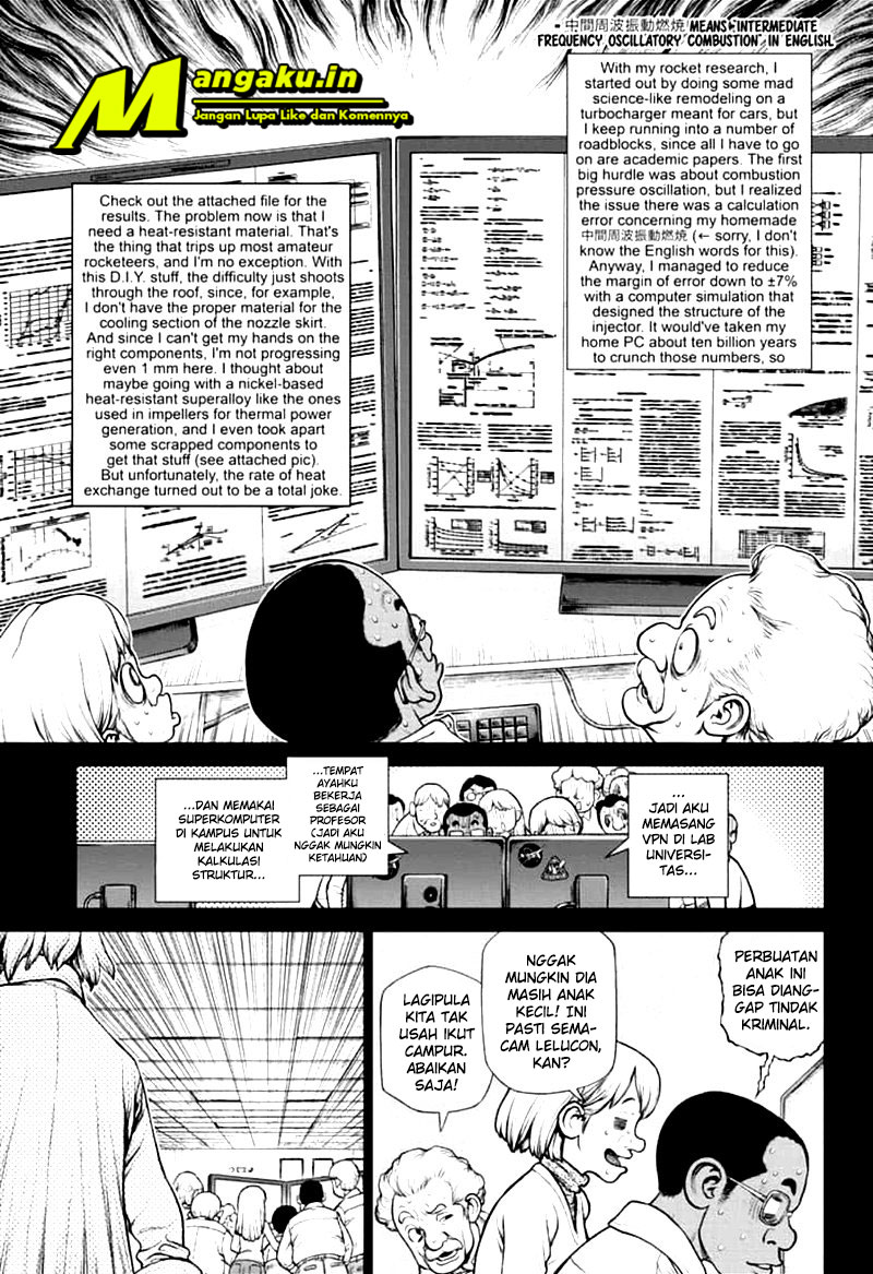 Dr. Stone Chapter 156 - halaman 6