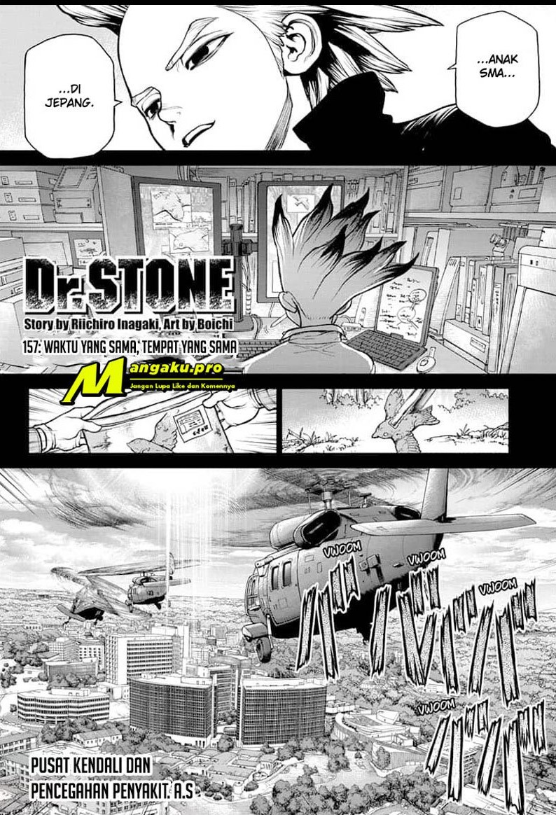 Dr. Stone Chapter 157 - halaman 1