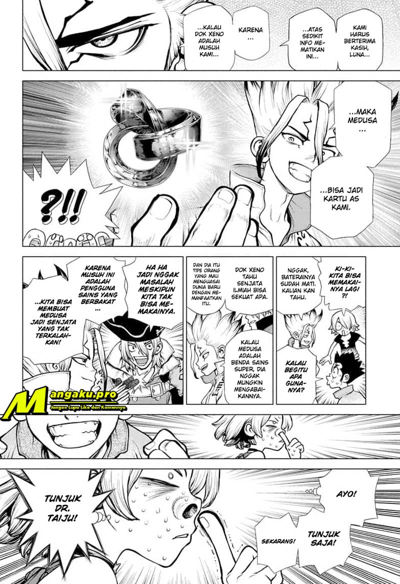 Dr. Stone Chapter 158 - halaman 10